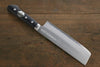 Kanetsune VG10 Nakiri 165mm Pakka wood Handle - Japanny - Best Japanese Knife