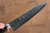 Seisuke AUS10 45 Layer Mirrored Finish Damascus Gyuto 210mm Black Pakka wood Handle - Japanny - Best Japanese Knife