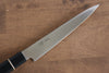 Seisuke Molybdenum Slicer 180mm Black Pakka wood Handle - Japanny - Best Japanese Knife