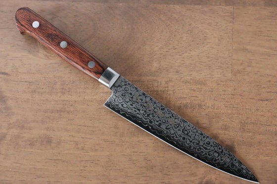 Sakai Takayuki VG10 17 Layer Damascus Mirrored Finish Japanese Santoku & Petty mm - Japanny - Best Japanese Knife