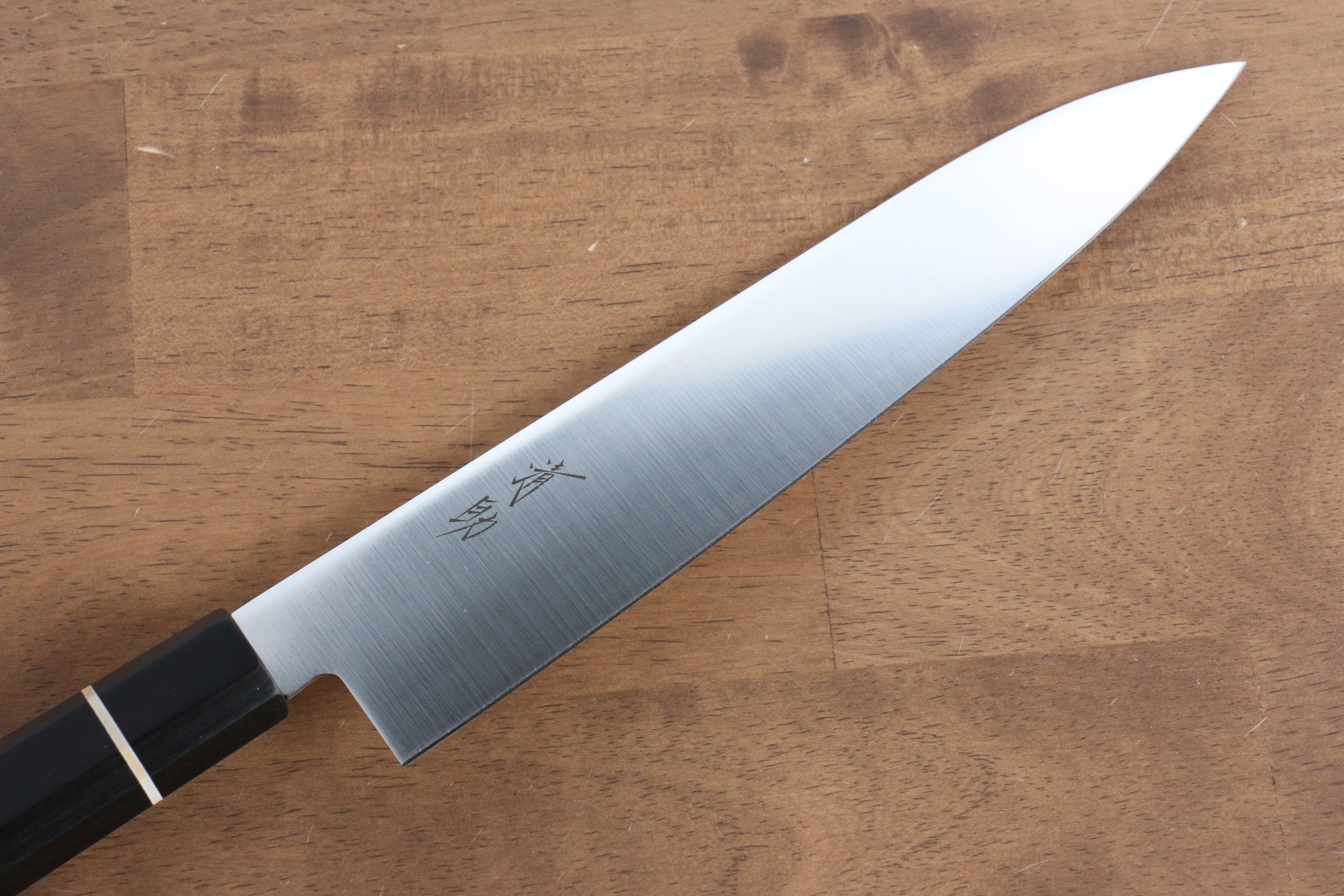 Seisuke Molybdenum Gyuto 210mm Black Pakka wood Handle - Japanny - Best Japanese Knife