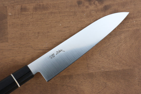 Seisuke Molybdenum Santoku 180mm Black Pakka wood Handle - Japanny - Best Japanese Knife