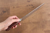 Seisuke VG10 33 Layer Hammered Damascus Gyuto 210mm Mahogany Handle - Japanny - Best Japanese Knife