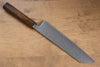 Seisuke VG10 Mirrored Finish Damascus Kiritsuke 210mm Oak Handle - Japanny - Best Japanese Knife