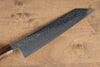 Seisuke VG10 Mirrored Finish Damascus Kiritsuke 210mm Oak Handle - Japanny - Best Japanese Knife