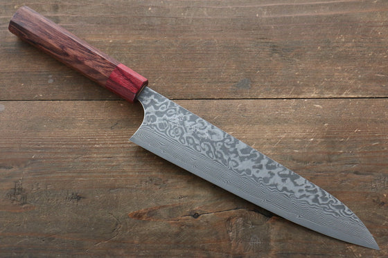 Yoshimi Kato SG2 Damascus Gyuto Japanese Chef Knife 210mm with Honduras Handle - Japanny - Best Japanese Knife