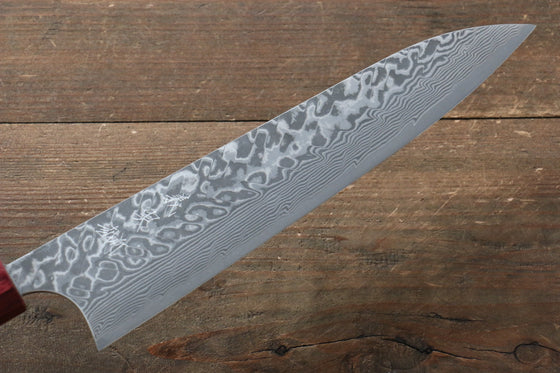 Yoshimi Kato SG2 Damascus Gyuto Japanese Chef Knife 210mm with Honduras Handle - Japanny - Best Japanese Knife