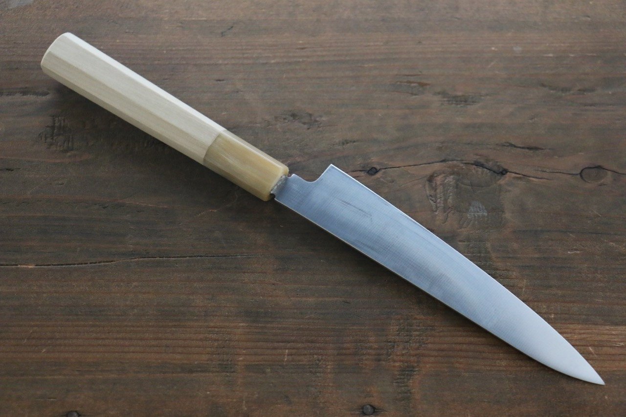Sakai Takayuki Grand Chef Grand Chef Swedish Steel-stn Petty-Utility  150mm Magnolia Handle - Japanny - Best Japanese Knife