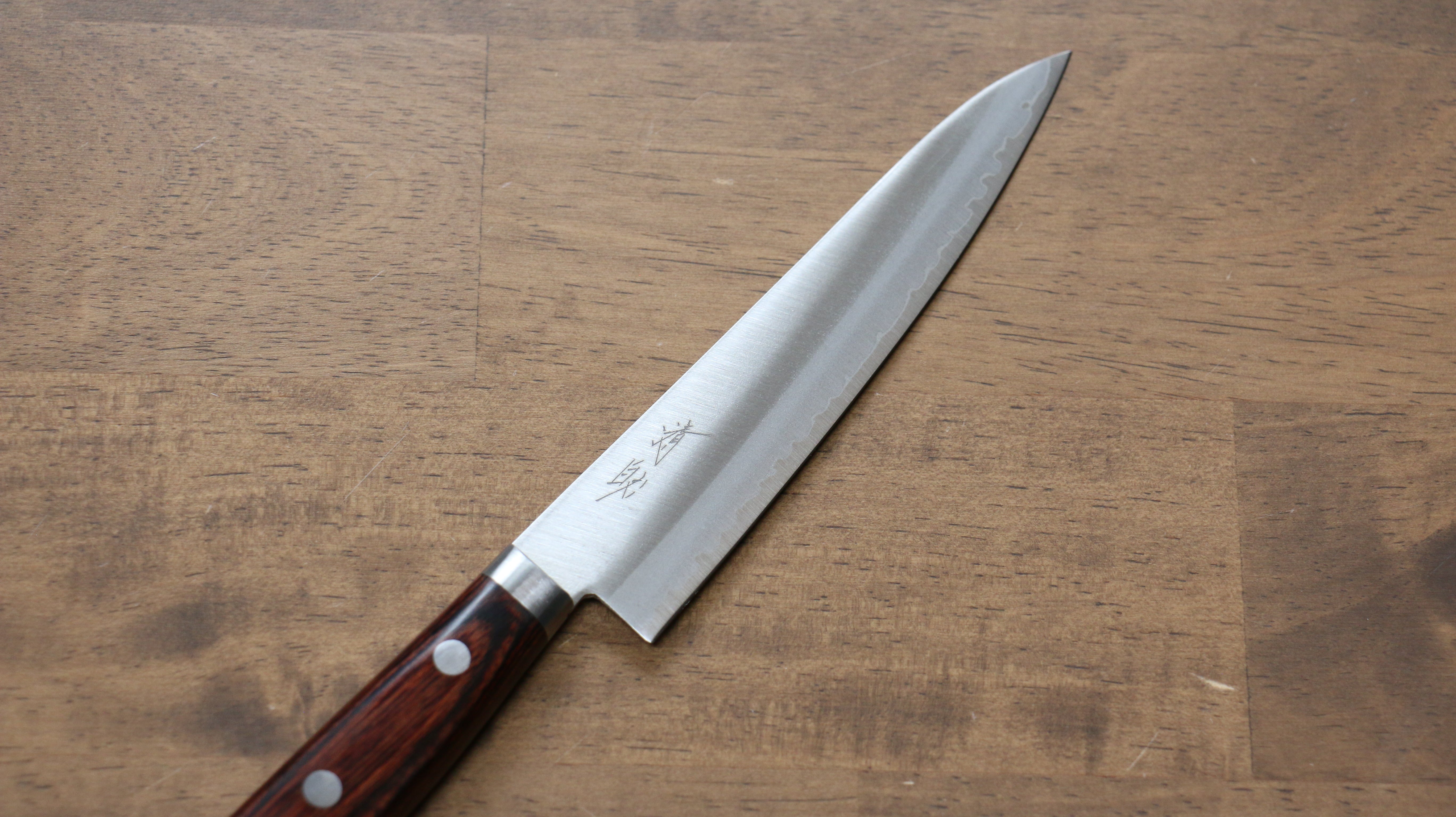 Seisuke VG1 Petty-Utility 135mm Mahogany Handle - Japanny - Best Japanese Knife