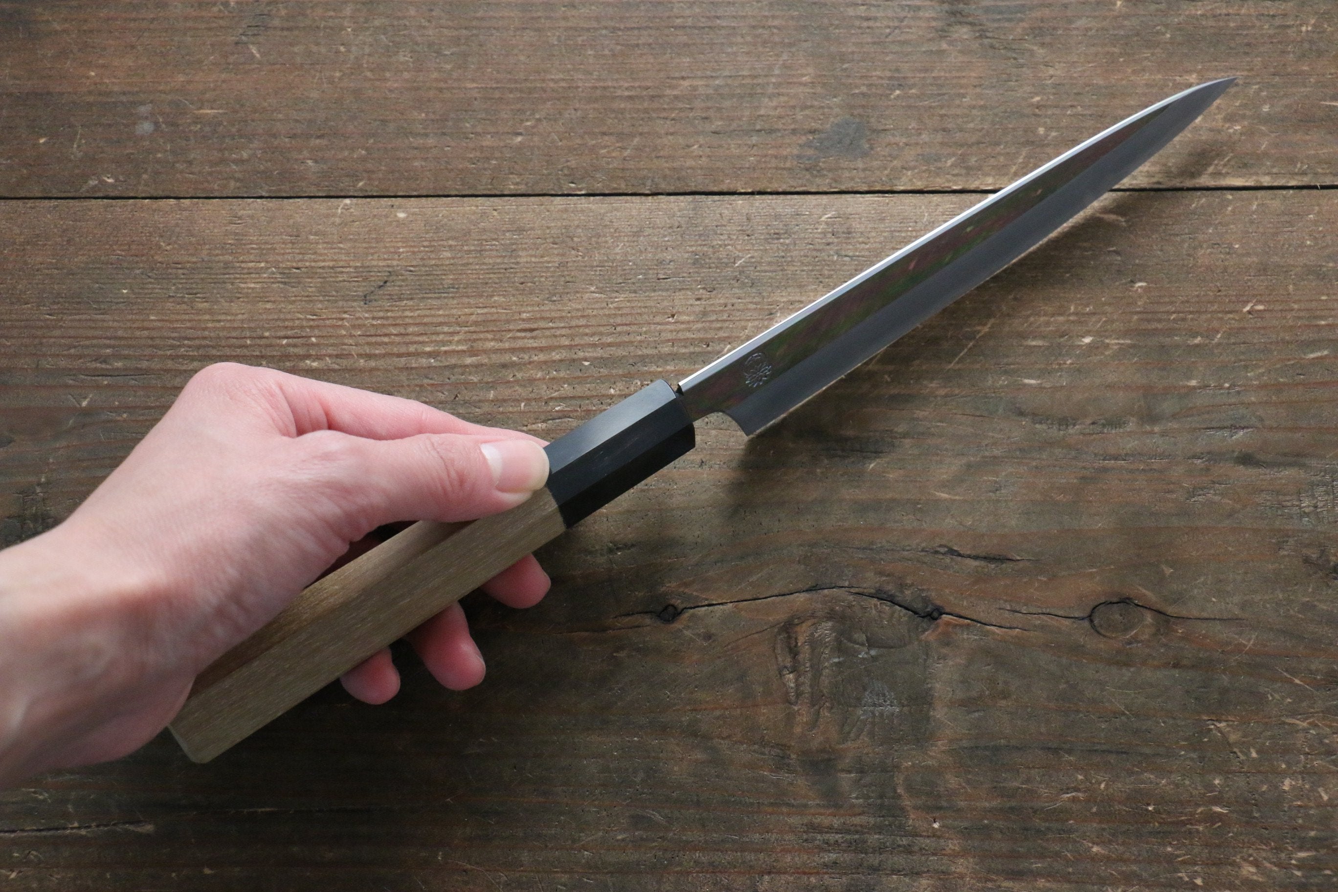 Choyo Blue Steel No.1 Mirrored Finish Petty-Utility 150mm - Japanny - Best Japanese Knife