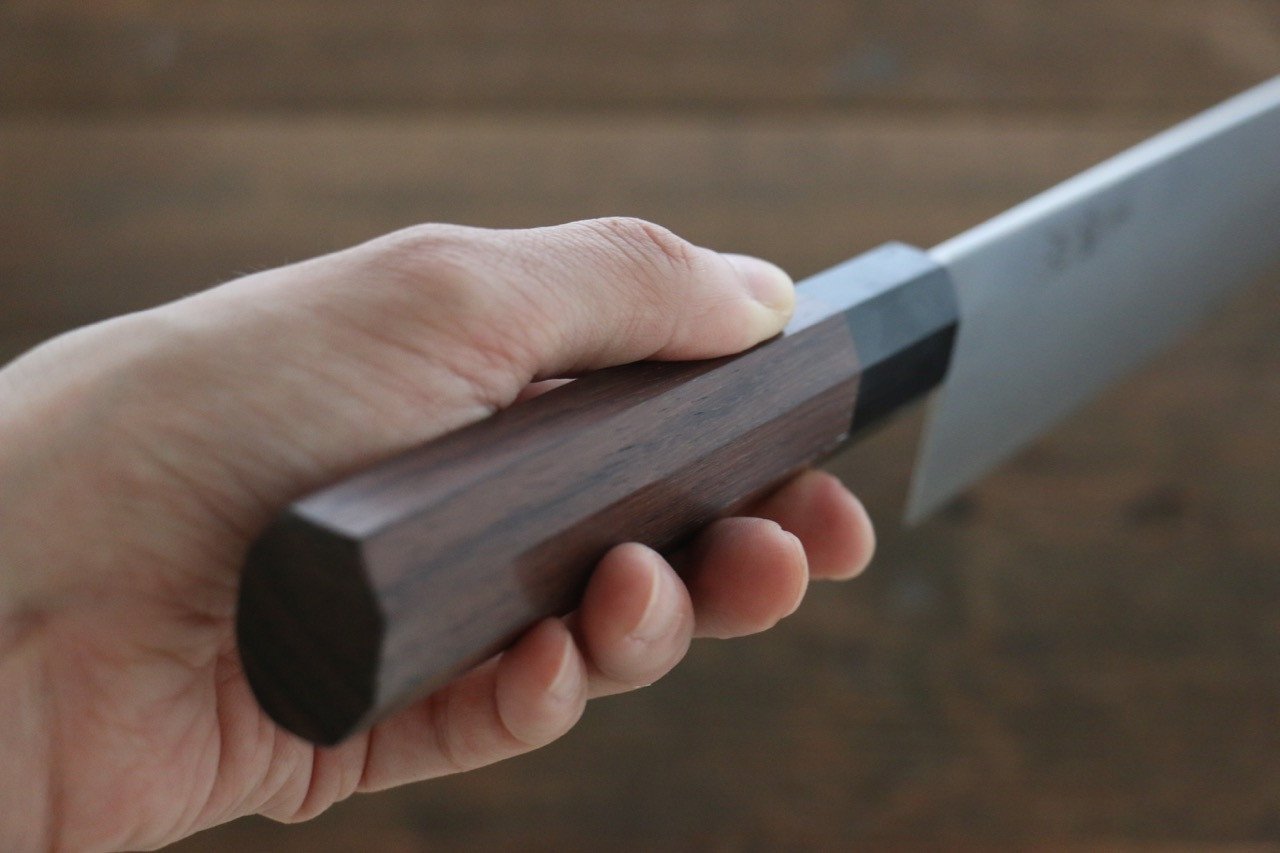 Sukenari SG2 3 Layer Gyuto 240mm Shitan Handle - Japanny - Best Japanese Knife