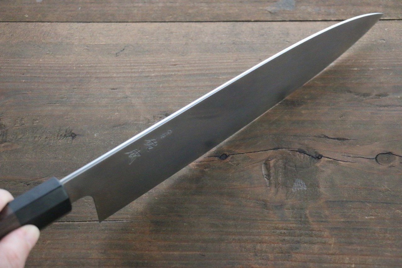 Sukenari SG2 3 Layer Gyuto 240mm Shitan Handle - Japanny - Best Japanese Knife