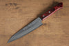 Nao Yamamoto White Steel No.2 Petty-Utility 150mm Red Pakka wood Handle - Japanny - Best Japanese Knife