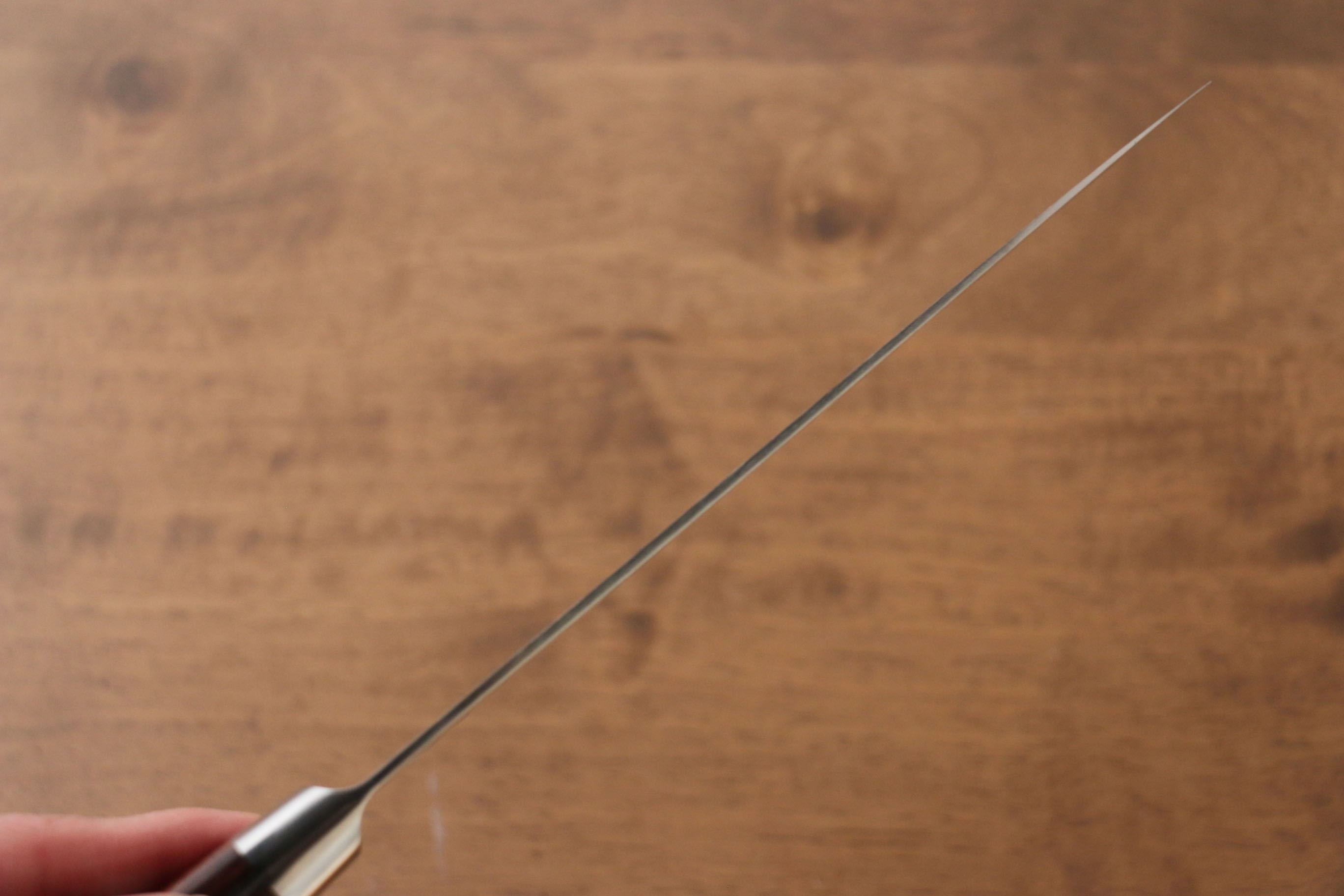 Iseya Molybdenum Gyuto 180mm Mahogany Pakka wood Handle - Japanny - Best Japanese Knife