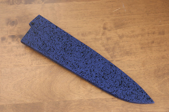 Blue Pakka wood Sheath for 180mm Gyuto with Plywood pin - Japanny - Best Japanese Knife