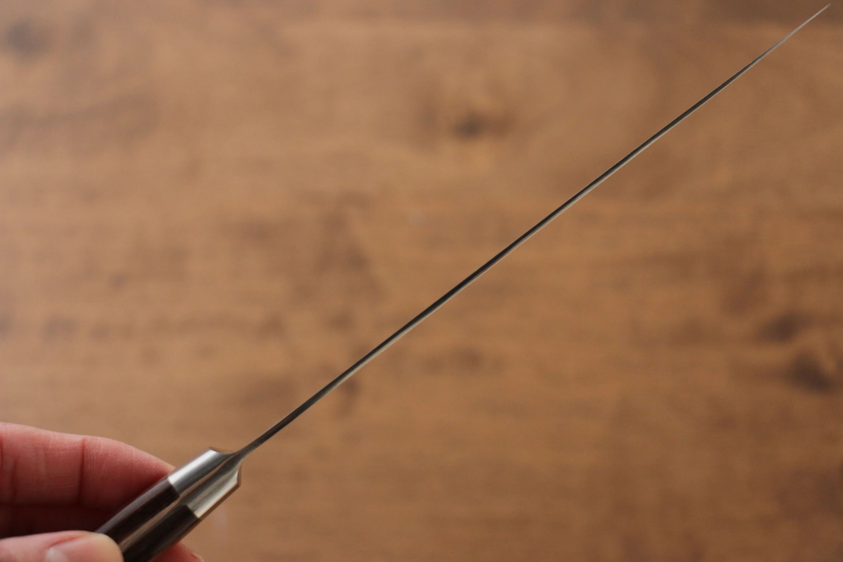 Iseya Molybdenum Petty-Utility 150mm Mahogany Pakka wood Handle - Japanny - Best Japanese Knife