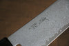 Seisuke VG10 Damascus Santoku 180mm Gray Pakka wood Handle - Japanny - Best Japanese Knife