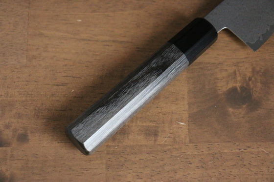 Seisuke VG10 Damascus Santoku 180mm Gray Pakka wood Handle - Japanny - Best Japanese Knife