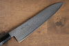 Seisuke VG10 Damascus Gyuto 210mm Gray Pakka wood Handle - Japanny - Best Japanese Knife