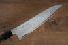 Seisuke VG10 Damascus Gyuto 210mm Gray Pakka wood Handle - Japanny - Best Japanese Knife