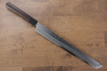  Jikko Silver Steel No.3 Sakimaru Yanagiba  300mm Shitan Handle - Japanny - Best Japanese Knife