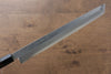 Jikko Silver Steel No.3 Sakimaru Yanagiba  300mm Shitan Handle - Japanny - Best Japanese Knife