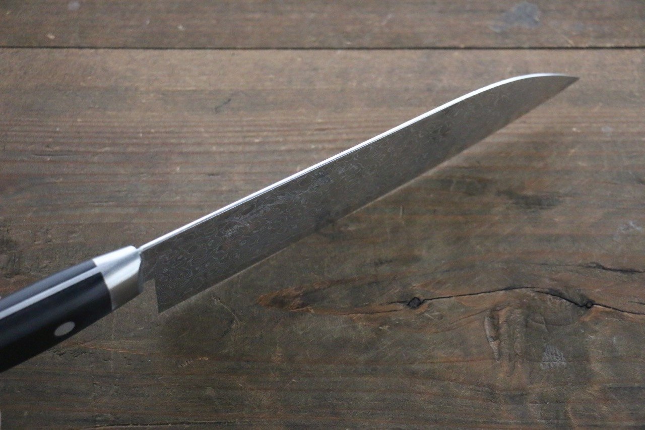 Sakai Takayuki AUS10 45 Layer Mirrored Finish Damascus Santoku 170mm - Japanny - Best Japanese Knife