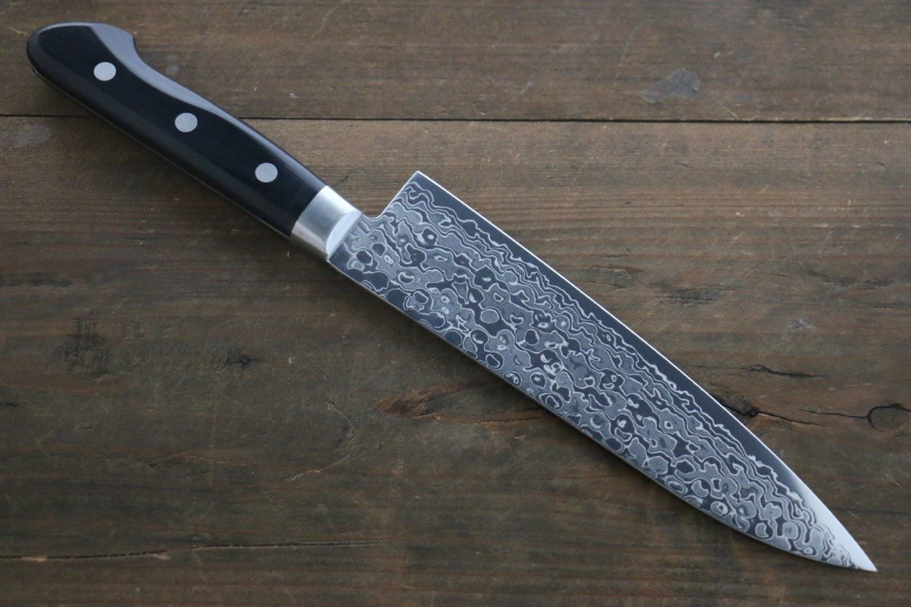 Sakai Takayuki AUS10 45 Layer Mirrored Finish Damascus Gyuto 180mm (Super Deal) - Japanny - Best Japanese Knife