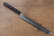  Jikko Silver Steel No.3 Sakimaru Yanagiba  240mm Shitan Handle - Japanny - Best Japanese Knife