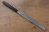 Jikko Silver Steel No.3 Sakimaru Yanagiba  240mm Shitan Handle - Japanny - Best Japanese Knife