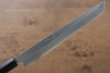 Jikko Silver Steel No.3 Sakimaru Yanagiba  240mm Shitan Handle - Japanny - Best Japanese Knife