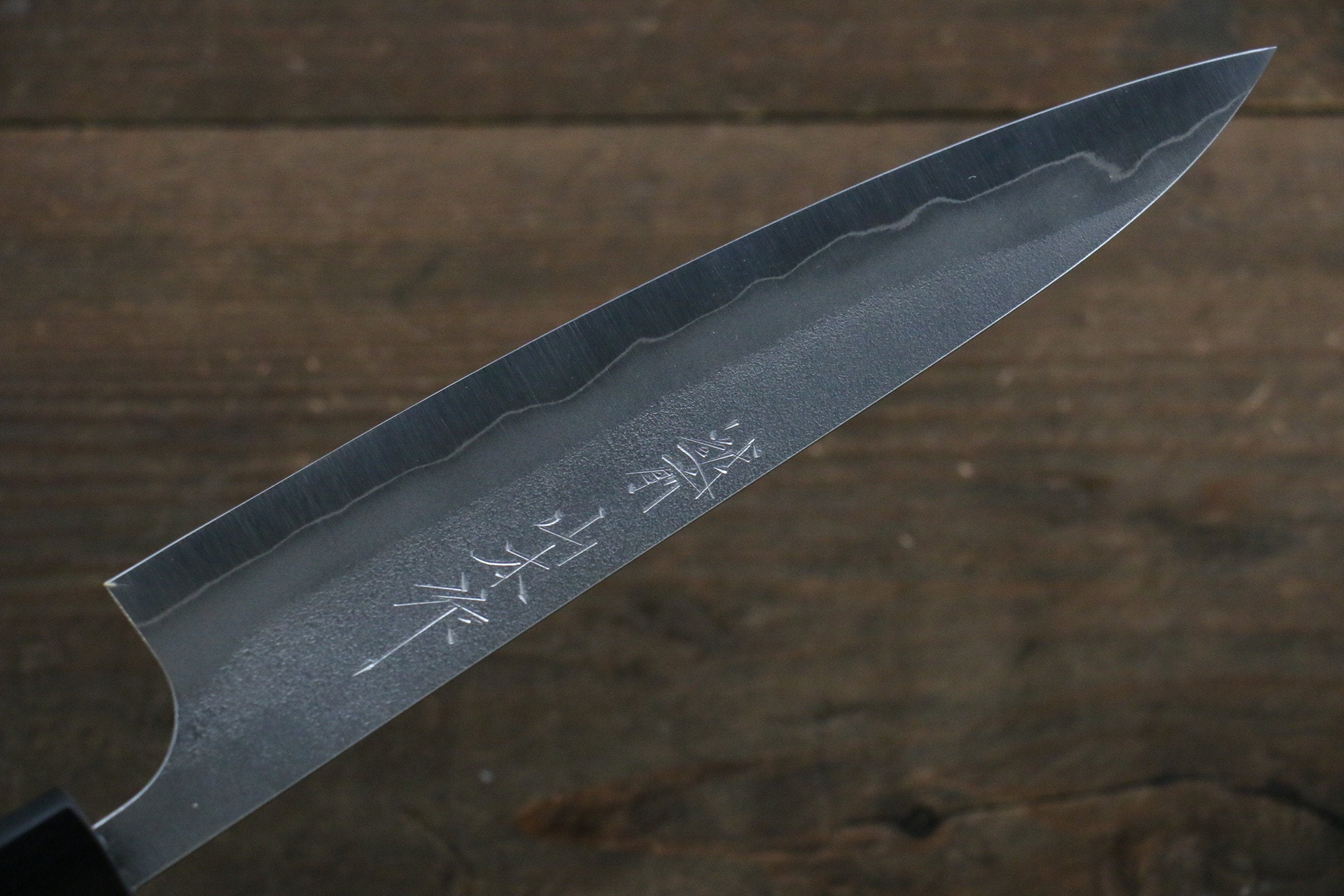 Nao Yamamoto Silver Steel No.3 Nashiji Petty-Utility 150mm Walnut Handle - Japanny - Best Japanese Knife