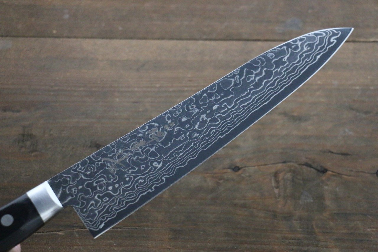 Sakai Takayuki AUS10 45 Layer Mirrored Finish Damascus Gyuto 210mm - Japanny - Best Japanese Knife