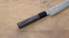 Kanjyo VG10 Damascus Kiritsuke Petty-Utility 180mm Gray Pakka wood Handle - Japanny - Best Japanese Knife