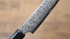 Kanjyo VG10 Damascus Kiritsuke Petty-Utility 180mm Gray Pakka wood Handle - Japanny - Best Japanese Knife