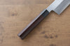 Jikko White Steel No.2 Kamagata Usuba  210mm Shitan Handle - Japanny - Best Japanese Knife