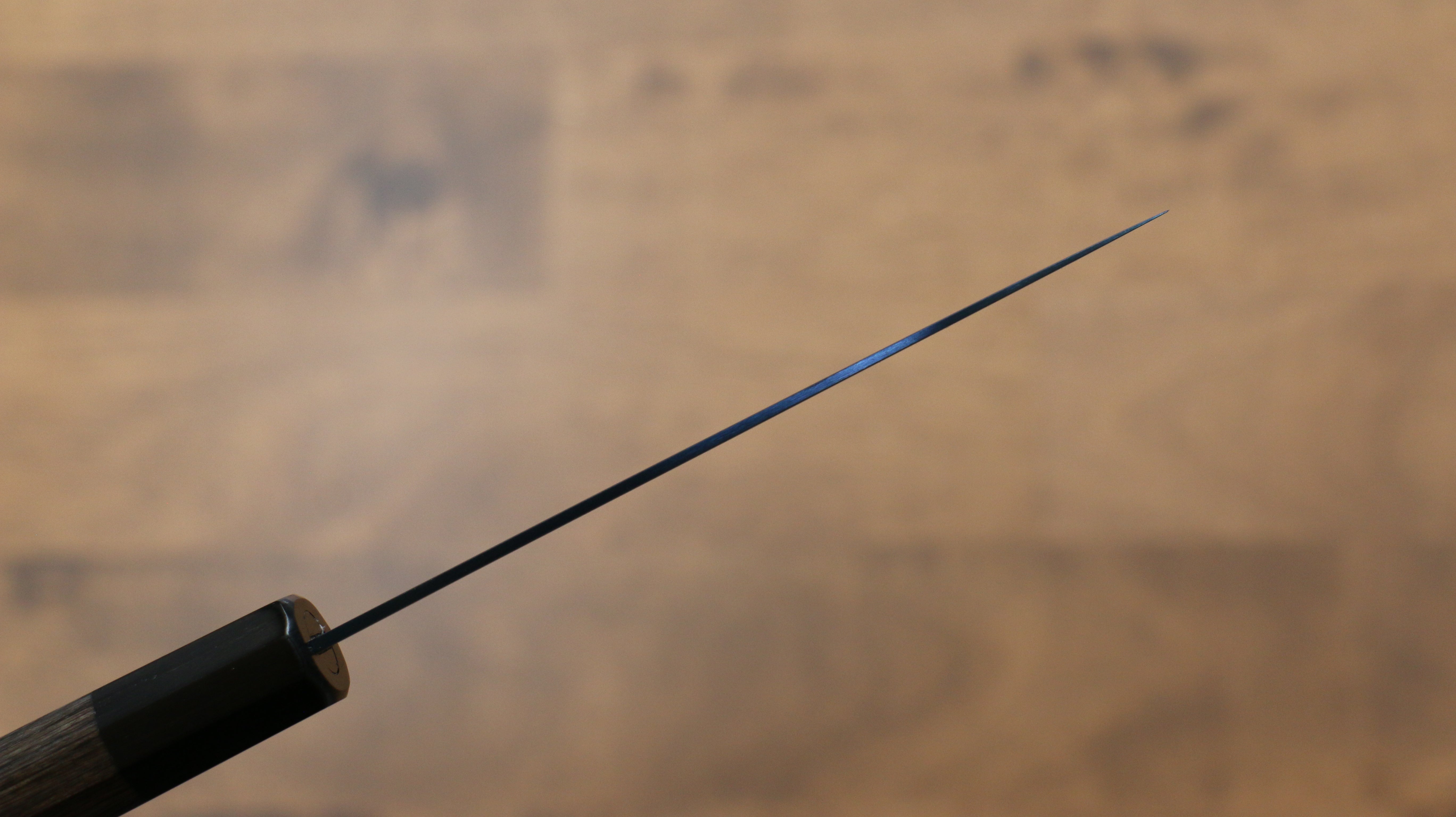 Seisuke SK-85 Ion plating Migaki Finished Petty-Utility 120mm Gray Pakka wood Handle - Japanny - Best Japanese Knife