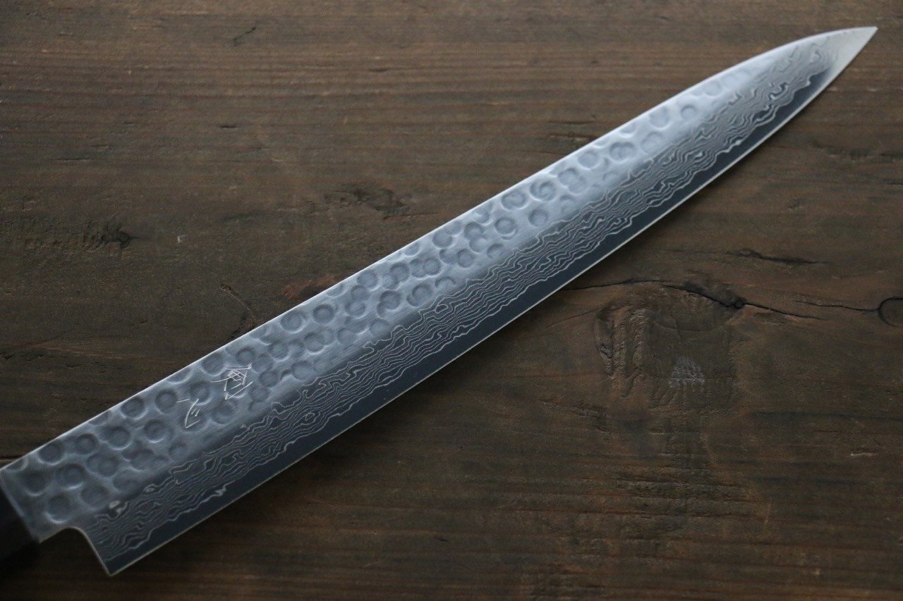 Seisuke AUS10 Sujihiki 240mm Shitan Handle - Japanny - Best Japanese Knife