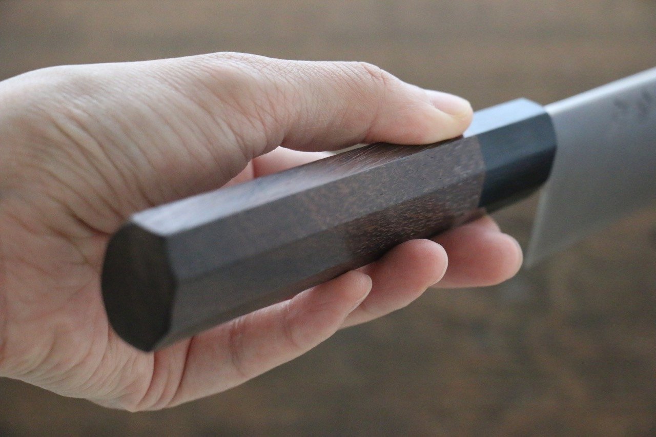 Sukenari SG2 3 Layer Gyuto 210mm Shitan Handle - Japanny - Best Japanese Knife