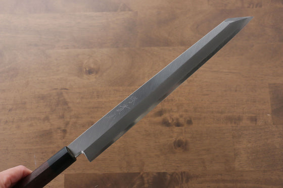 Jikko Silver Steel No.3 Kiritsuke Yanagiba  270mm Shitan Handle - Japanny - Best Japanese Knife