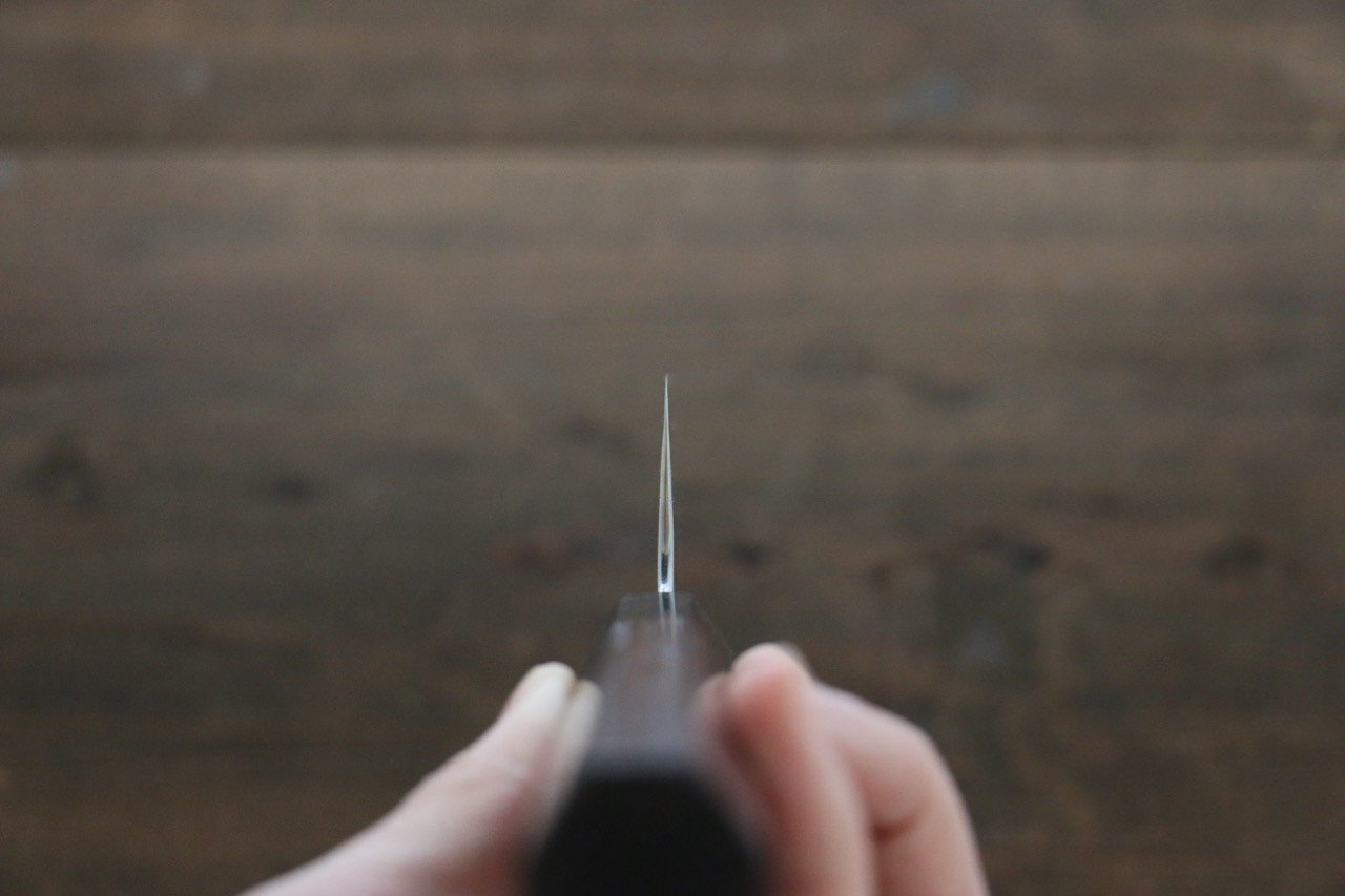 Sukenari SG2 Damascus Kiritsuke Gyuto 240mm Shitan Handle - Japanny - Best Japanese Knife