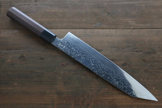 Sukenari SG2 Damascus Kiritsuke Gyuto 270mm Shitan Handle - Japanny - Best Japanese Knife