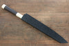 Sakai Takayuki Hien Silver Steel No.3 Mirrored Finish Kiritsuke Yanagiba 270mm Ebony with Double Ring Handle with Sheath - Japanny - Best Japanese Knife