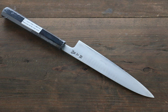 Sakai Takayuki Silver Steel No.3 Petty-Utility 150mm Ebony Wood Handle - Japanny - Best Japanese Knife