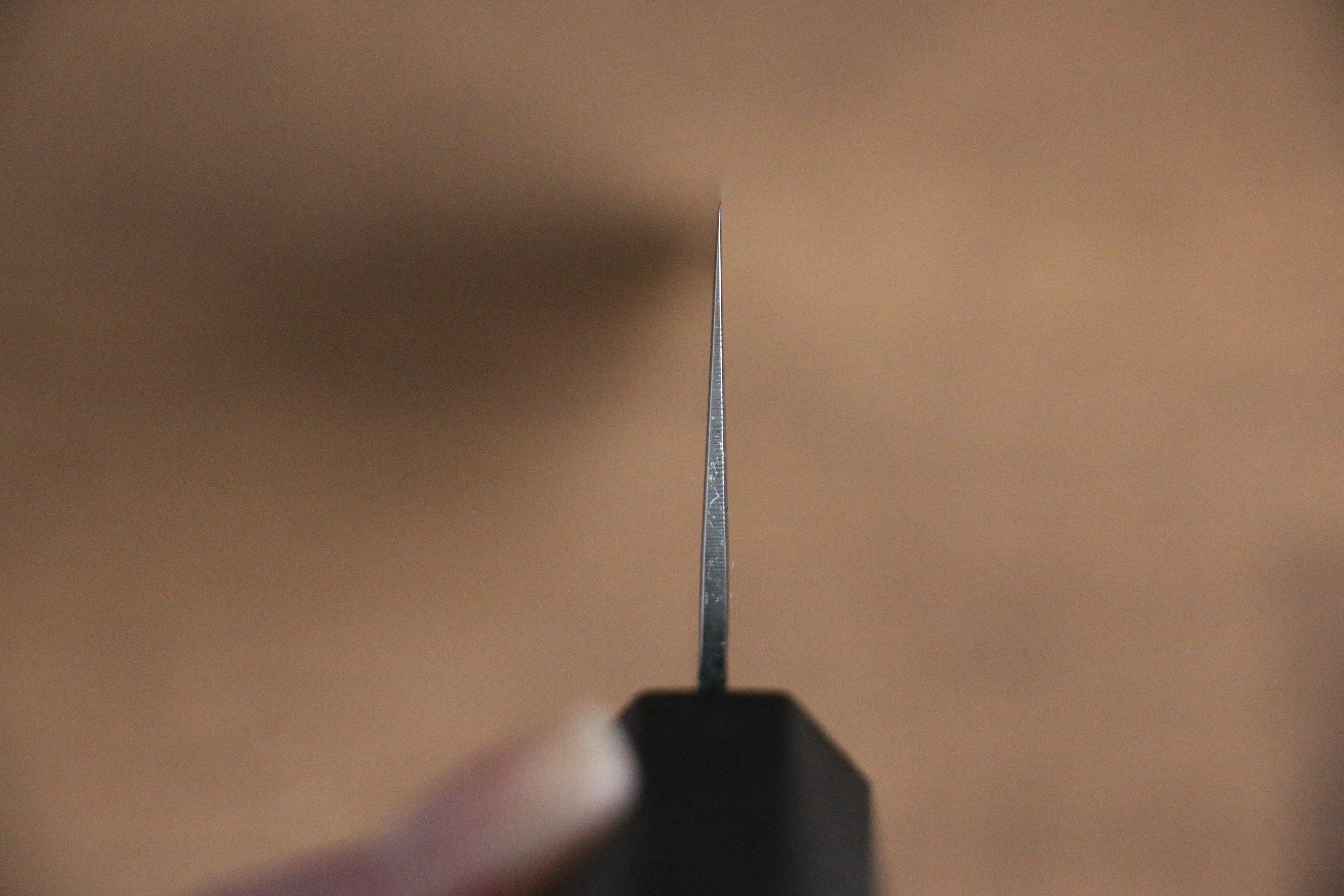 Sakai Takayuki Nanairo VG10 33 Layer Kengata Gyuto 190mm ABS resin(Black Lacquered) Handle - Japanny - Best Japanese Knife