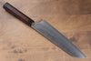 Sakai Takayuki Nanairo VG10 33 Layer Kengata Gyuto 190mm ABS resin(Retro wood grain) Handle - Japanny - Best Japanese Knife