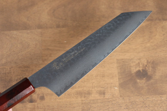 Sakai Takayuki Nanairo VG10 33 Layer Kengata Gyuto 190mm ABS resin(Tortoiseshell) Handle - Japanny - Best Japanese Knife