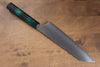 Sakai Takayuki Nanairo VG10 33 Layer Kengata Gyuto 190mm ABS resin(Green tortoiseshell) Handle - Japanny - Best Japanese Knife