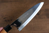 Sakai Takayuki Hakugin INOX Mirrored Finish Deba 210mm Yew tree Handle - Japanny - Best Japanese Knife