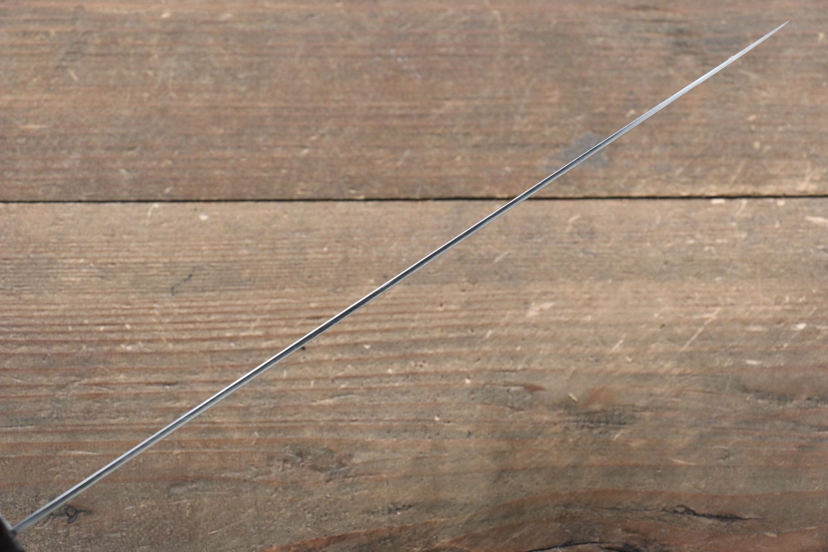 Seisuke AUS10 Damascus Gyuto 210mm Shitan Handle - Japanny - Best Japanese Knife